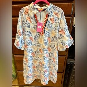 NWT THML She Sells Seashells Dress, Size Small